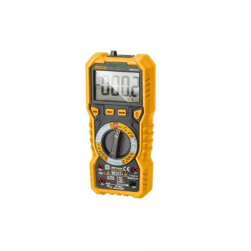 Ingco Digital Multimeter 6000 Counts DM7502