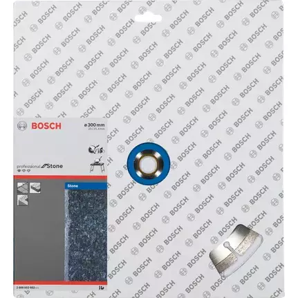 Bosch Diamond Cutting Disc 300 x 3.1 x 10mm for Stone 2608602602