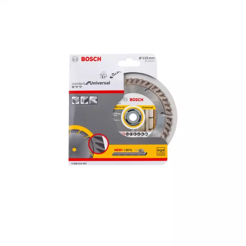 Bosch Diamond Cutting Disc Professional For Universal 115 x 22.23mm 2608615057