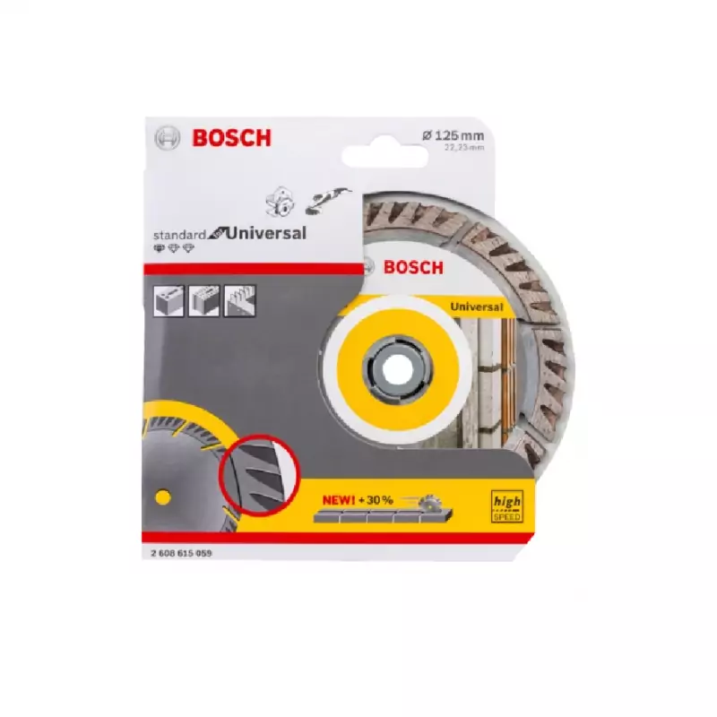 Bosch Diamond Cutting Disc Professional For Universal 180 x 2 x 22.23mm 2608615063