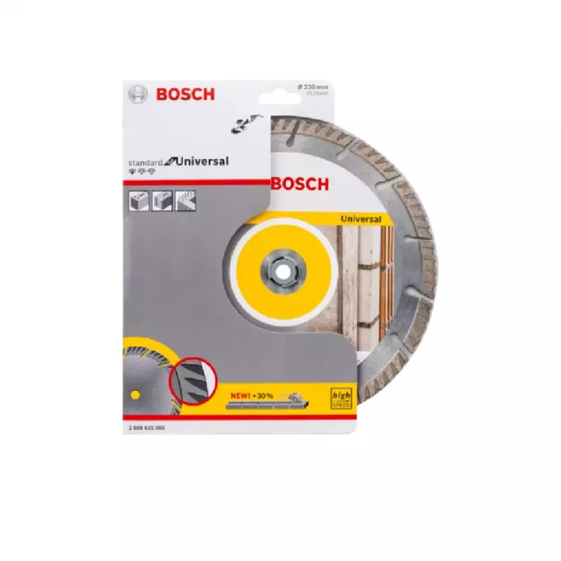 Bosch Diamond Cutting Disc Professional For Universal 230 x 22.23mm x 2.3mm 2608615065