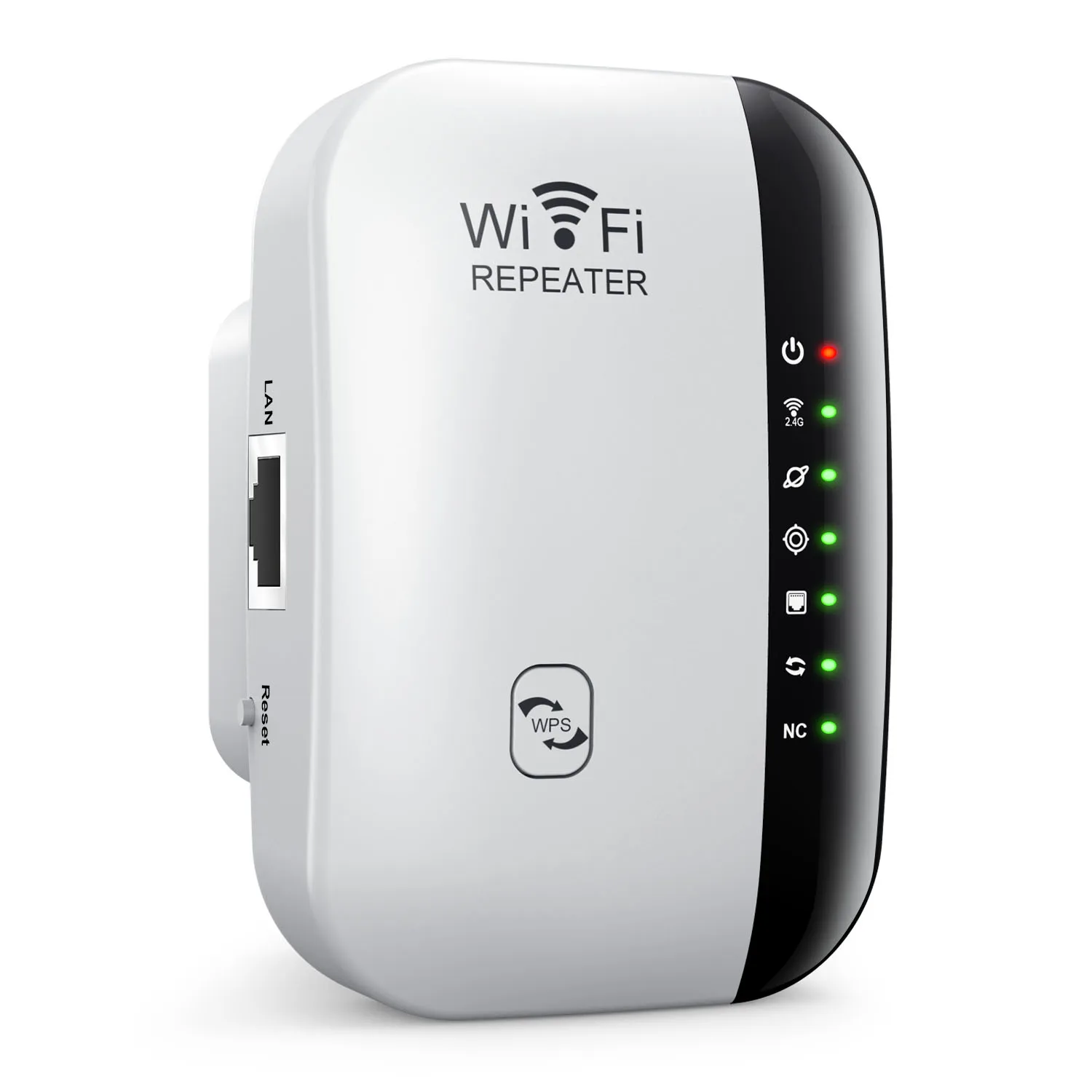 300Mbps Wireless Wi-Fi Range Extender 2.4G Signal Amplifier, 02.11N Network Card Adapter for PC