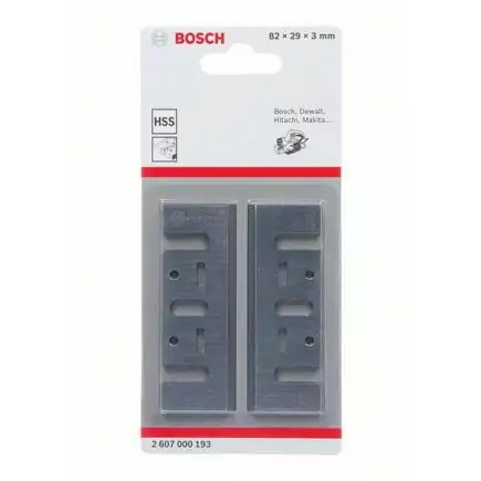 Bosch Planer Blade 82 x 24.5 x 3.0mm 2607000193