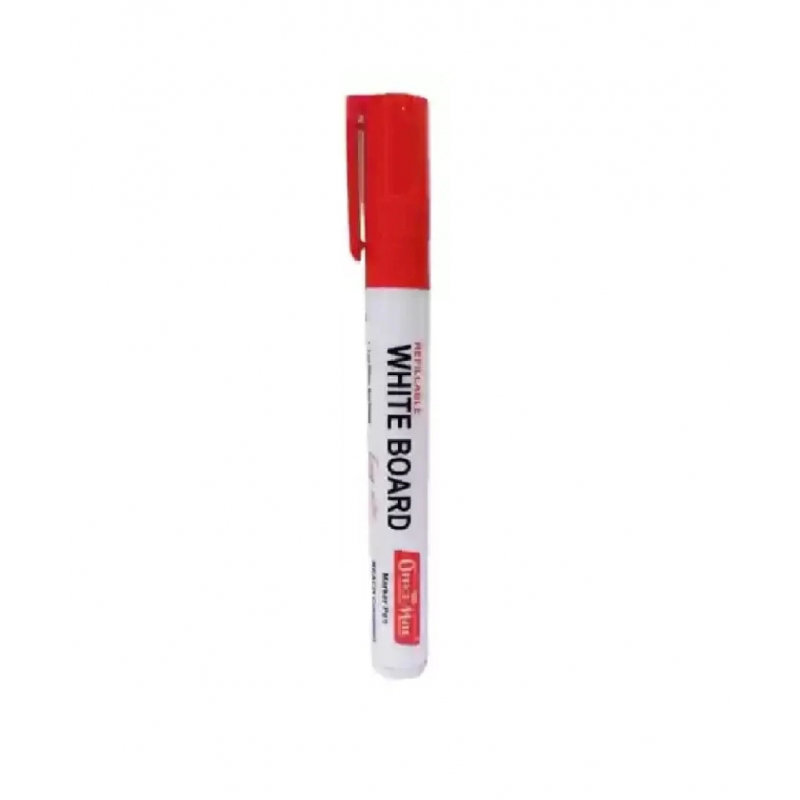 Office Mate White Board Marker Red P06380