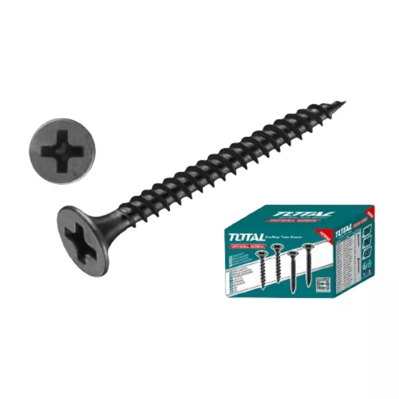 Total Drywall Screw 3.5 x 50mm for Phillips Drive, Installing Gypsum Board on Walls and Ceilings 300pcs THWDS622