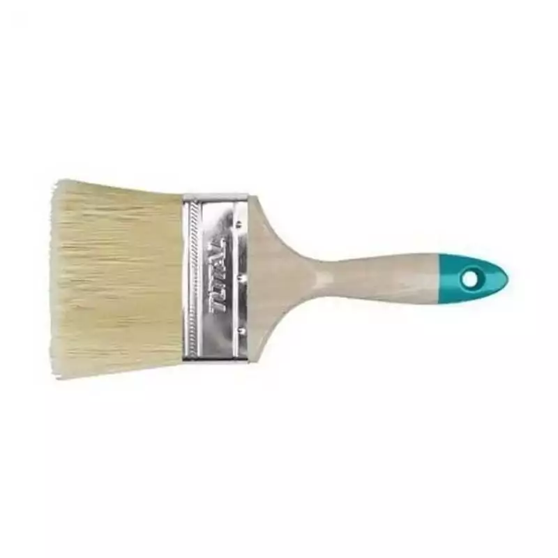 Total Paint Brush 4" Wooden Handle THT84041